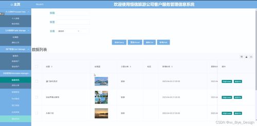 ASP.NET与SQL Server在恒信旅游公司客户服务管理信息系统中的应用